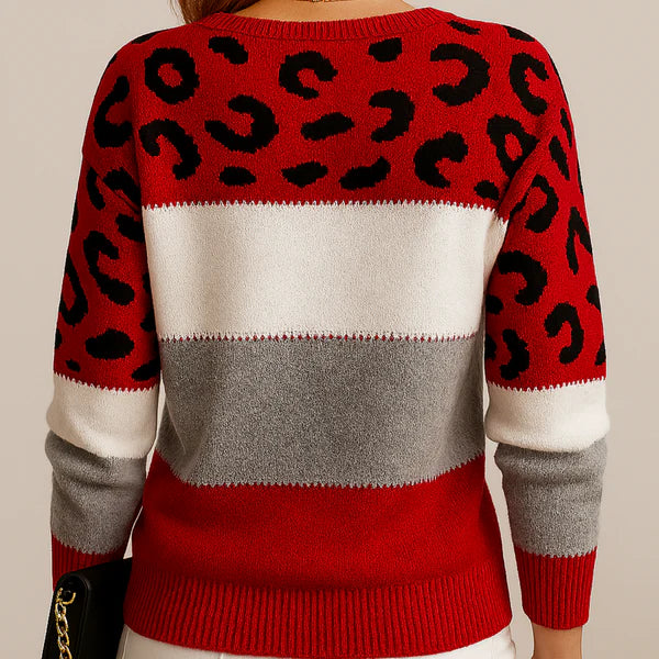 Cléa | Suéter Leoparda Chic