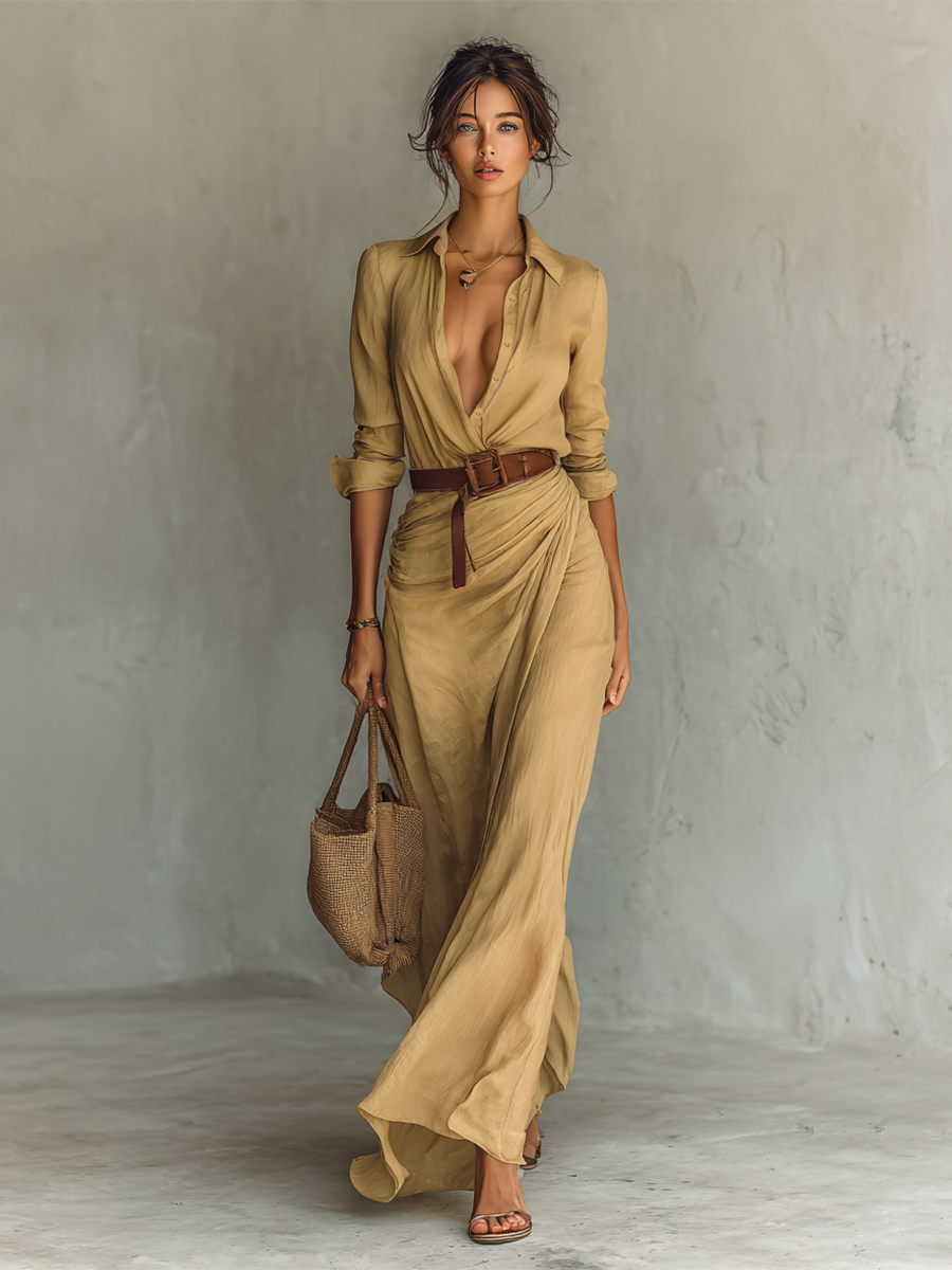 Angi | Vestido largo casual