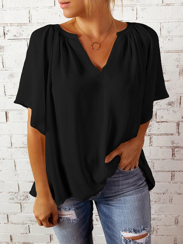 Casilda - Blusa Casual Elegante