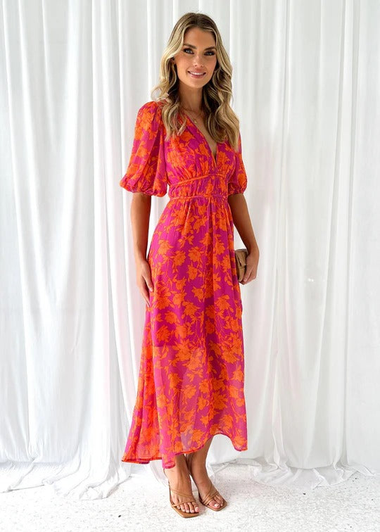 Clara | Vestido Maxi Primavera