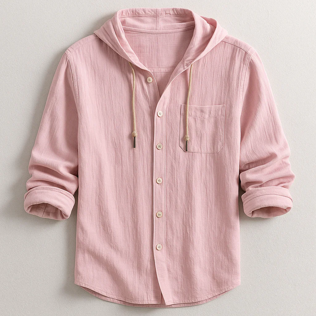 Edvin | Camisa con capucha de lujo