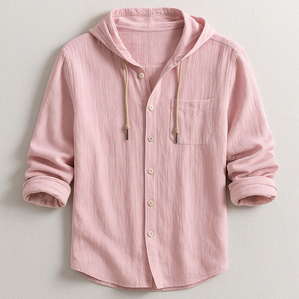 Edvin | Camisa con capucha de lujo