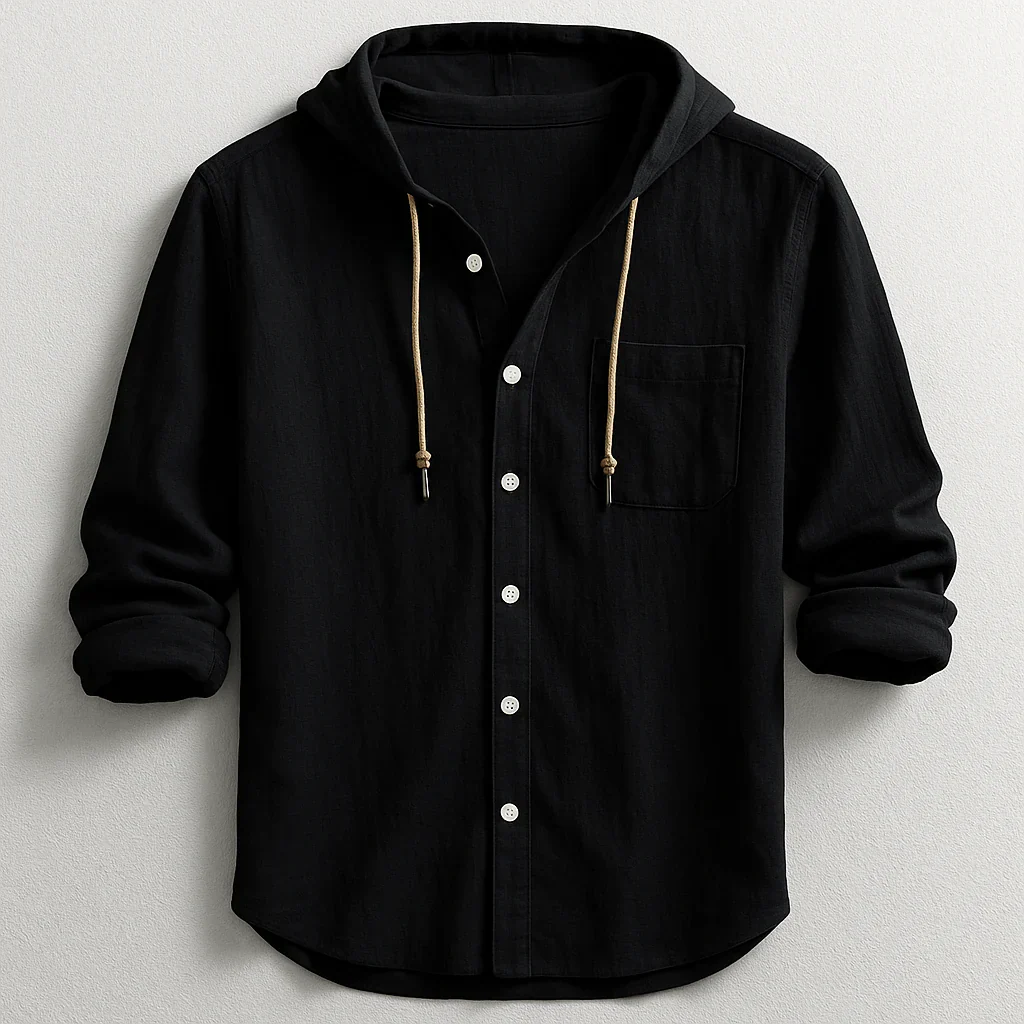 Edvin | Camisa con capucha de lujo