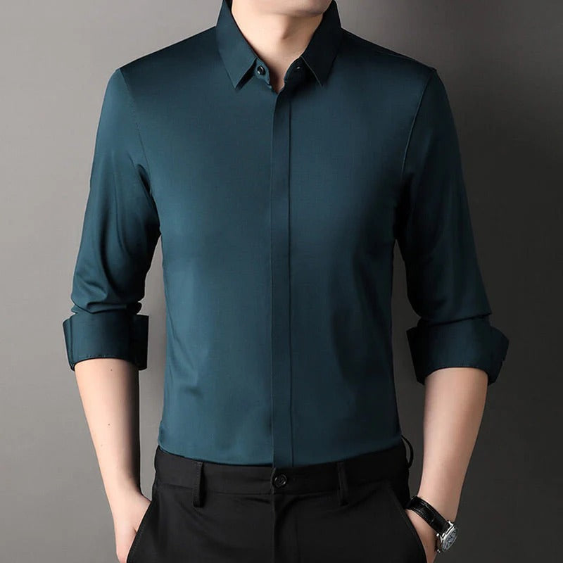 Pedro™ | Camisa elástica resistente a las arrugas para hombre