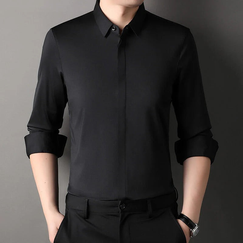 Pedro™ | Camisa elástica resistente a las arrugas para hombre