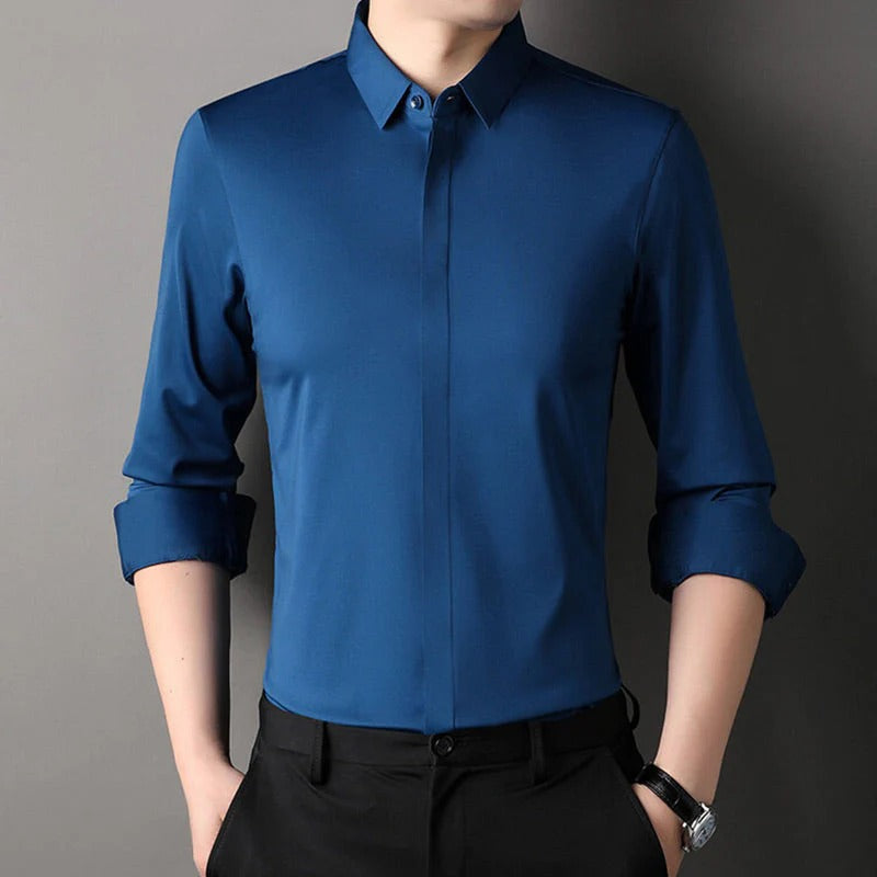 Pedro™ | Camisa elástica resistente a las arrugas para hombre