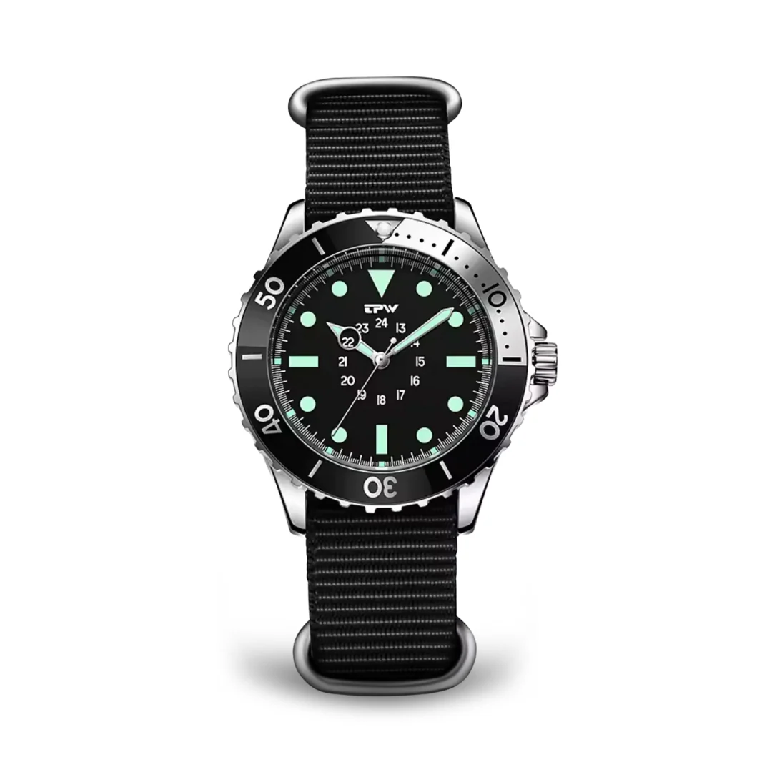 Taktisk™ – Reloj de buceo táctico resistente al agua