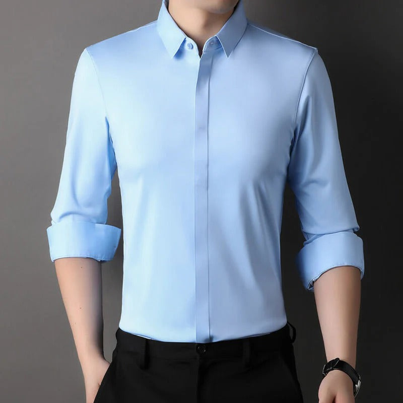 Pedro™ | Camisa elástica resistente a las arrugas para hombre