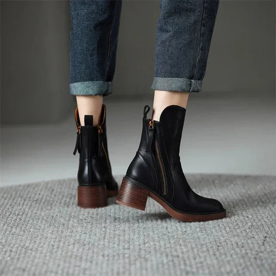 Clara – Botines de cuero