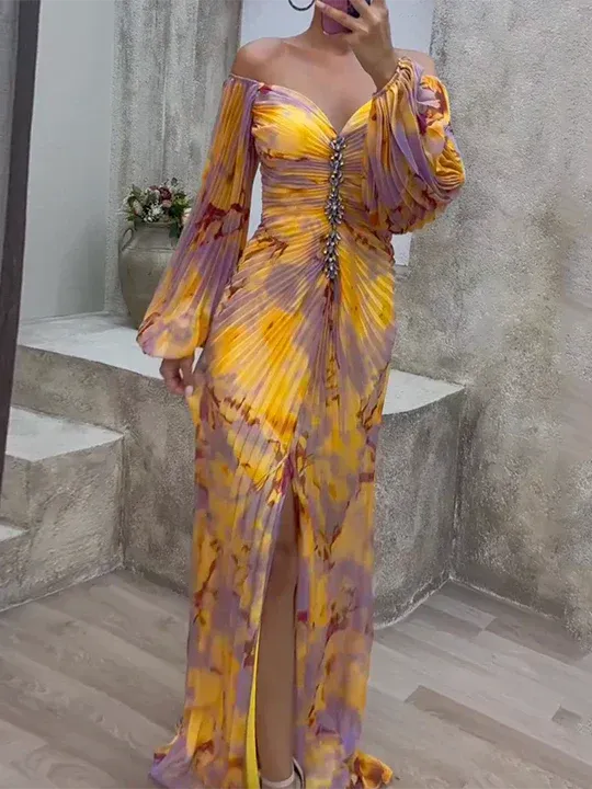 Cristina | Elegante vestido con escote en pico