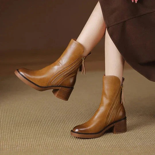 Clara – Botines de cuero