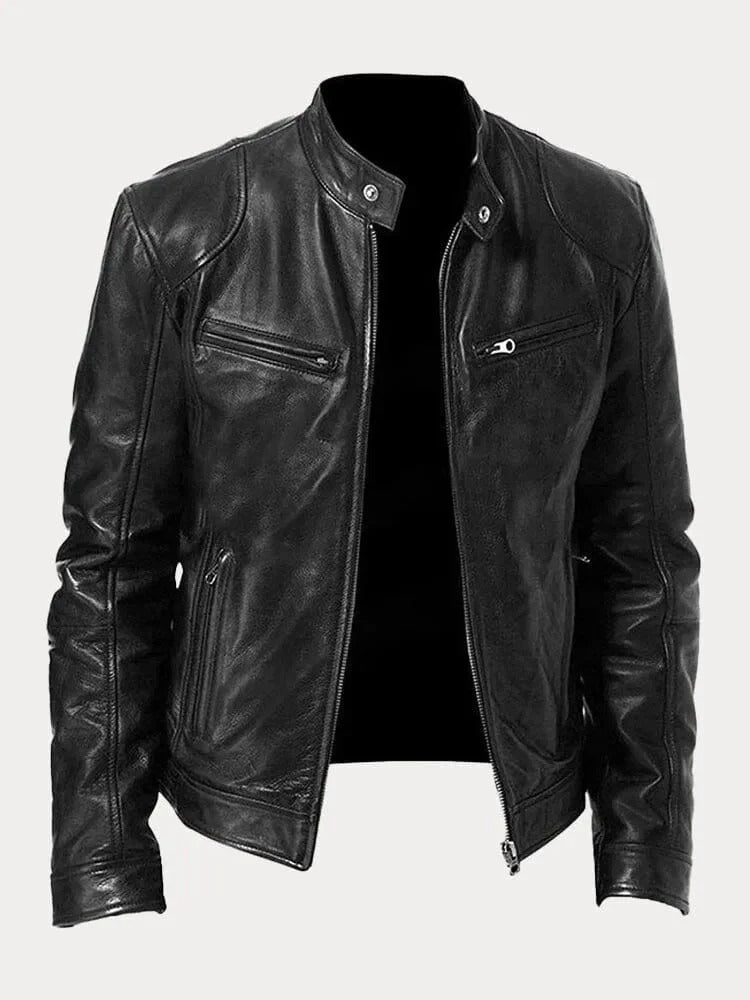 Jones | Chaqueta de cuero casual