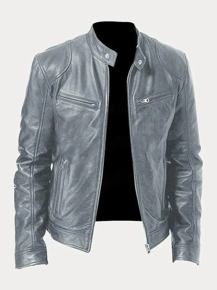 Jones | Chaqueta de cuero casual