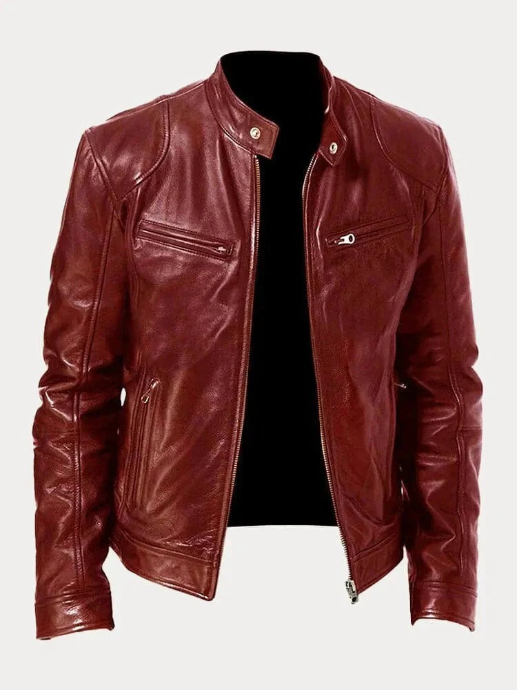 Jones | Chaqueta de cuero casual