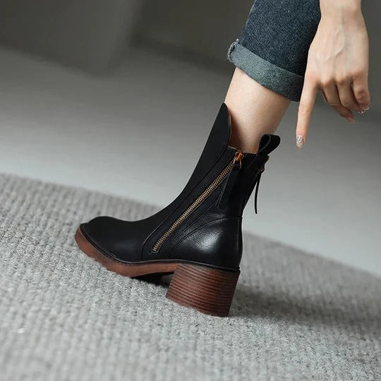 Clara – Botines de cuero