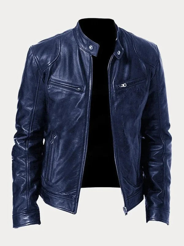 Jones | Chaqueta de cuero casual