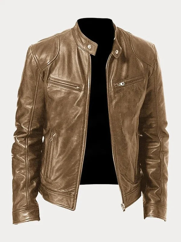 Jones | Chaqueta de cuero casual