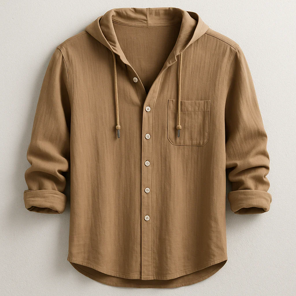 Edvin | Camisa con capucha de lujo