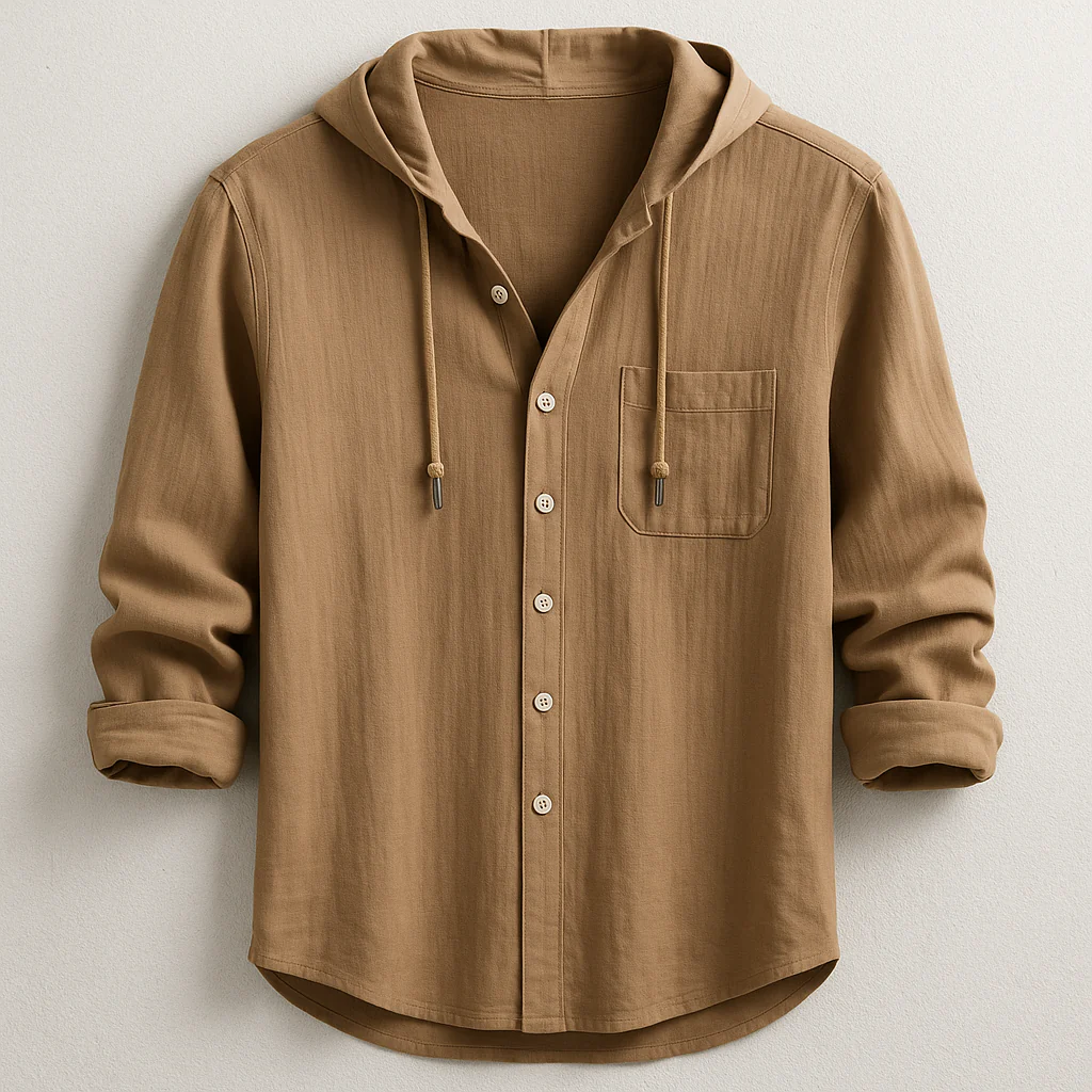 Edvin | Camisa con capucha de lujo