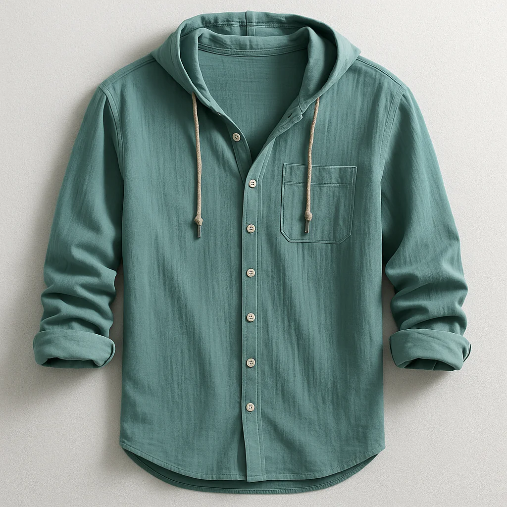 Edvin | Camisa con capucha de lujo