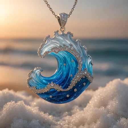 Sapphire | Custodia de la ola eterna