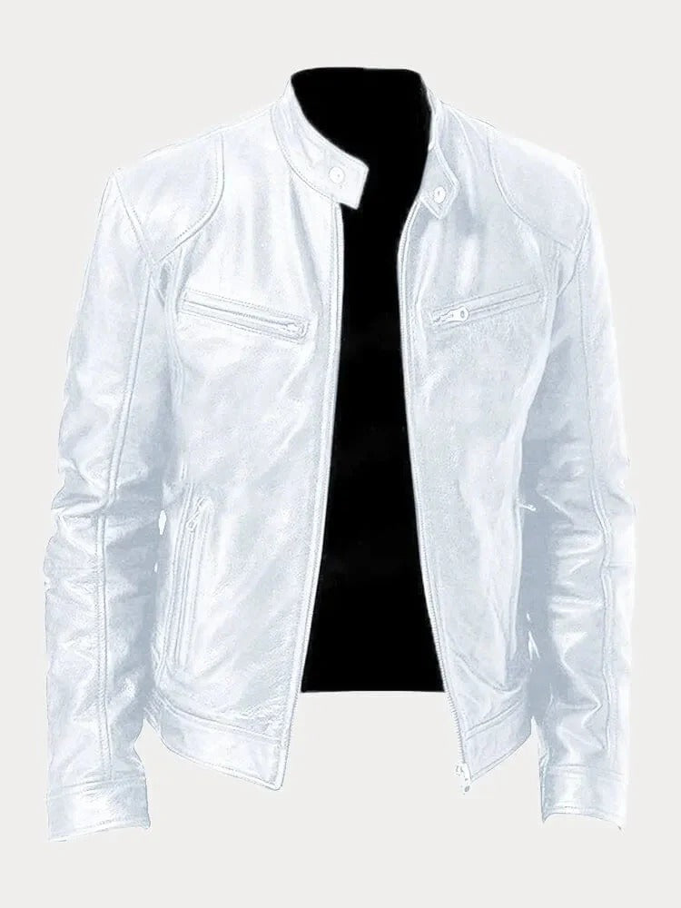 Jones | Chaqueta de cuero casual
