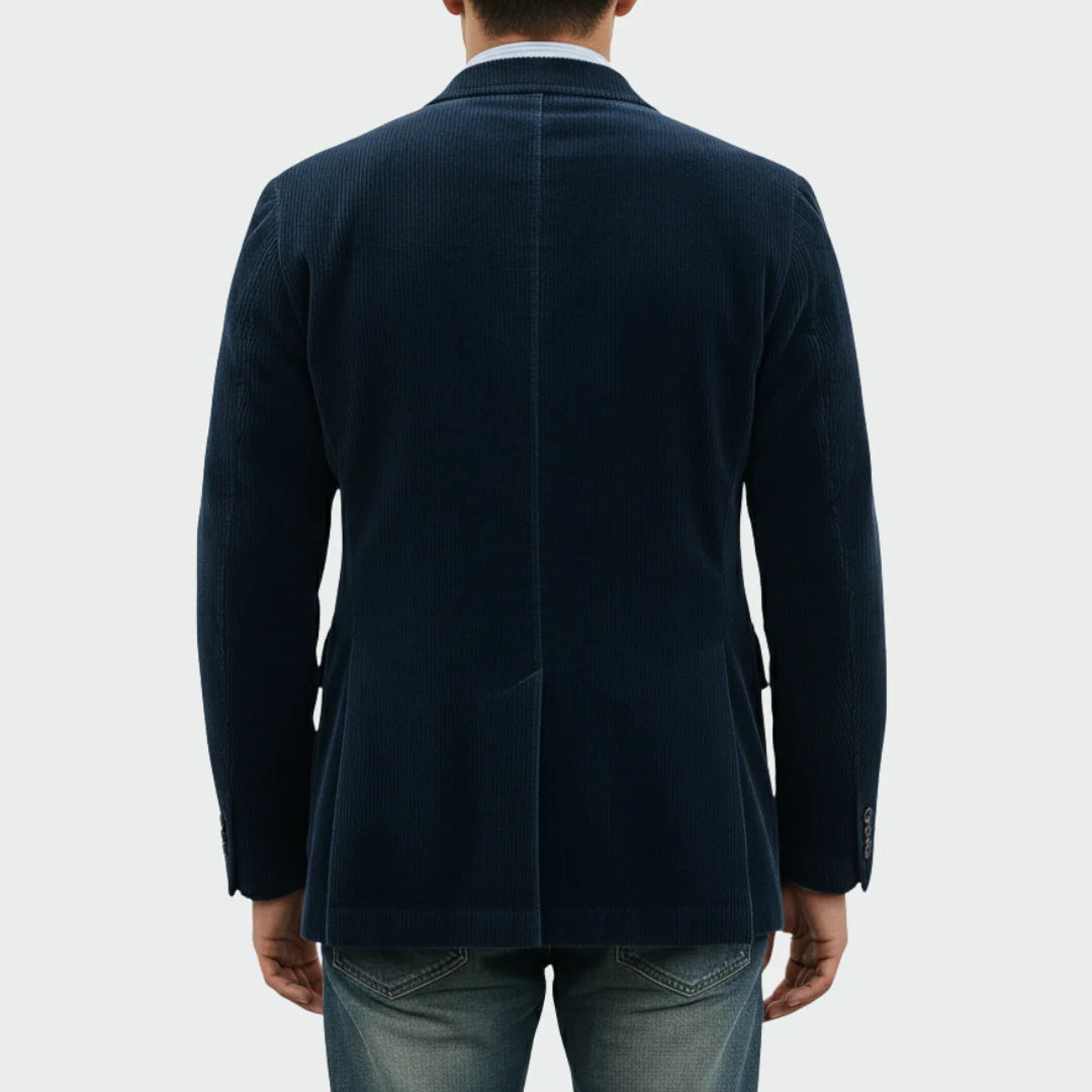 Tommy | Conjunto de 2 piezas: Blazer y cárdigan de terciopelo