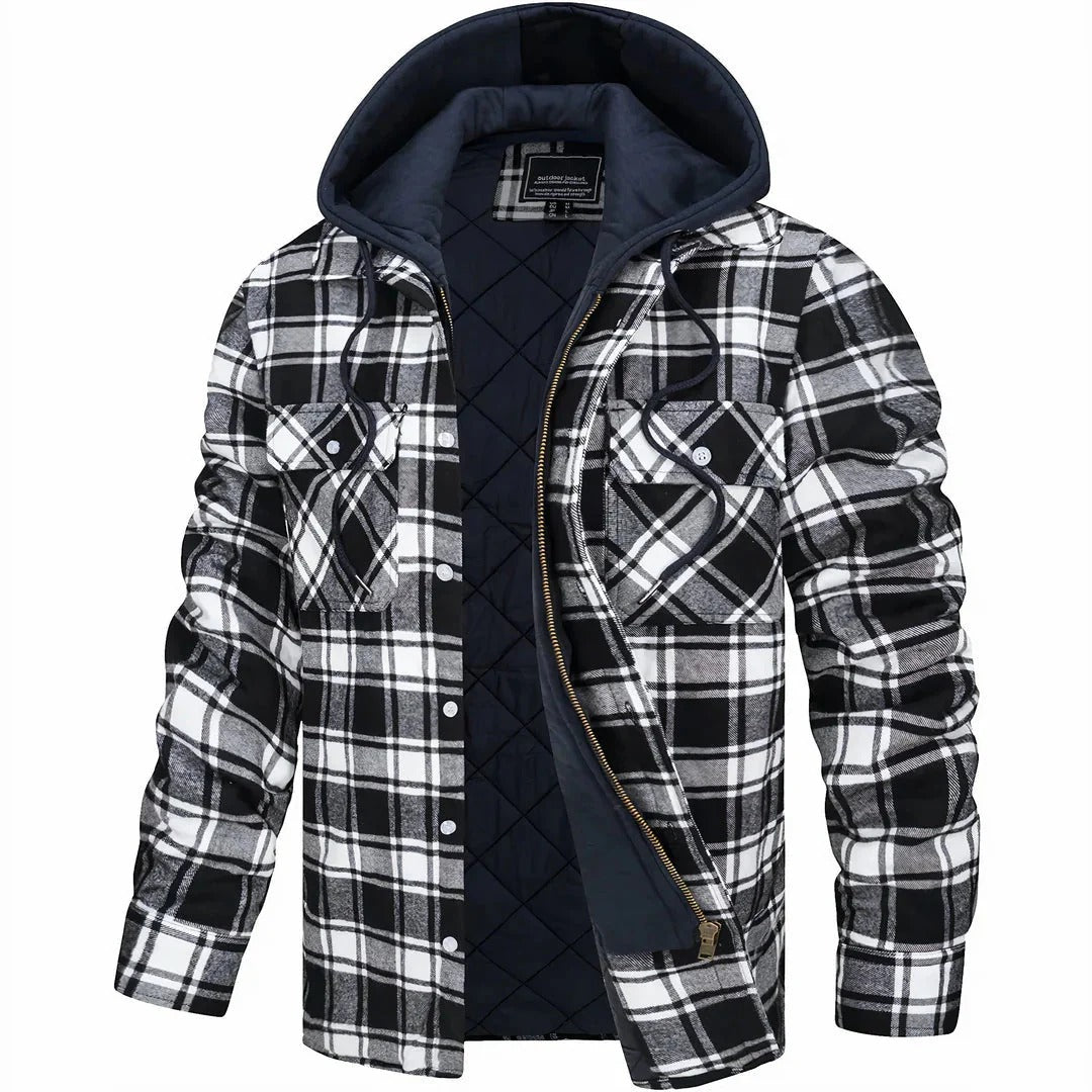 Armando – Chaqueta cálida para hombre en mezcla de lana de primera calidad