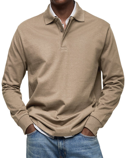 Ramon | POLO DE MANGA LARGA DE LUJO