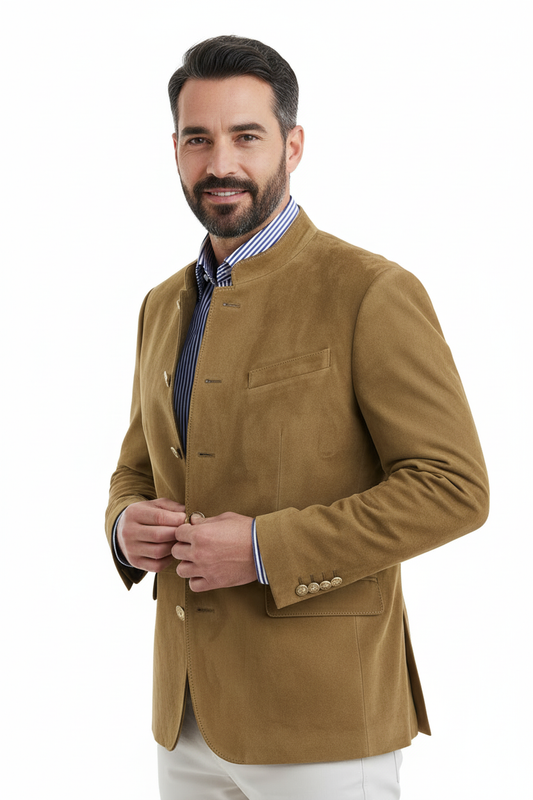 Marcelo | Chaqueta de gamuza