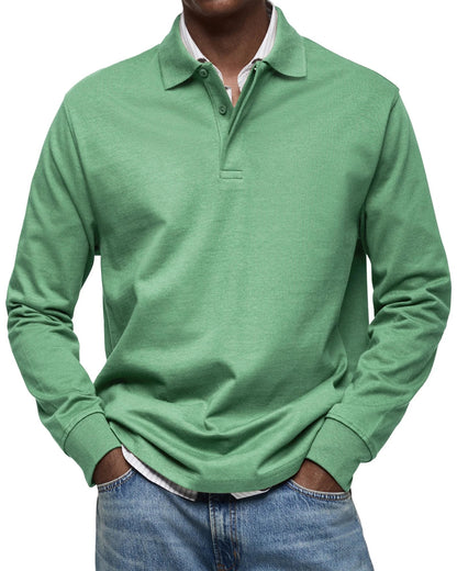 Ramon | POLO DE MANGA LARGA DE LUJO