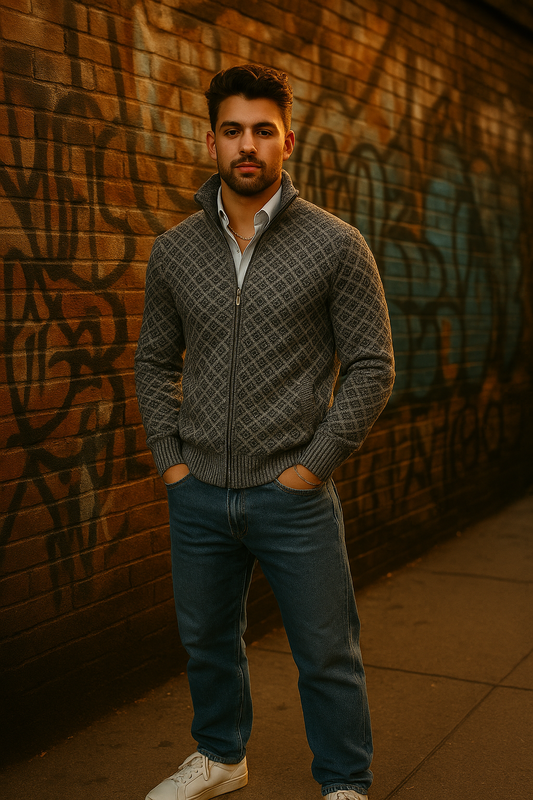 Benito | Cárdigan premium para hombre