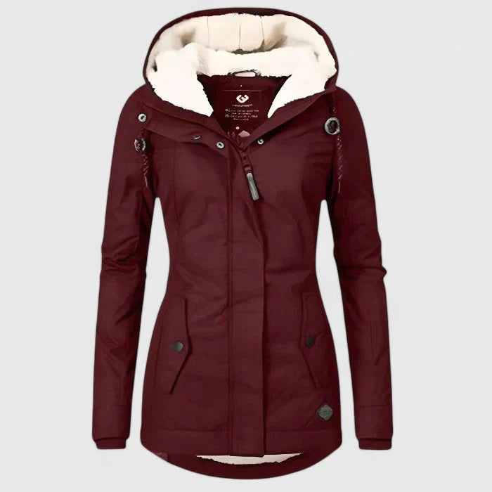 Amélia | Chaqueta de invierno impermeable con capucha