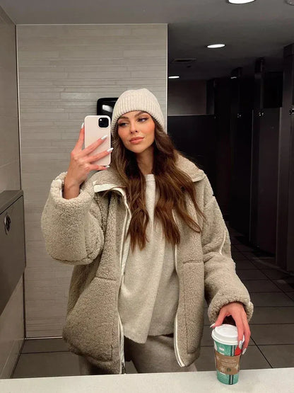 Anastasia | Chaqueta de invierno suave y cálida