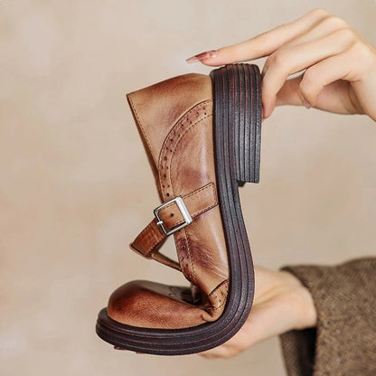 Carmen - Zapato de piel elegante