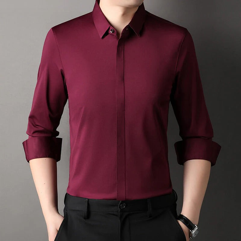 Pedro™ | Camisa elástica resistente a las arrugas para hombre