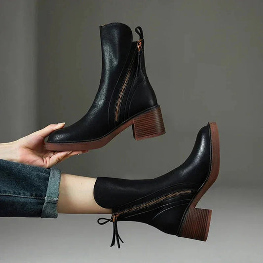Clara – Botines de cuero