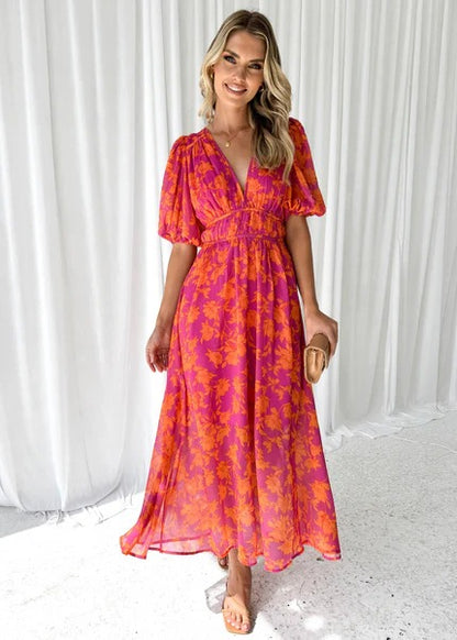 Clara | Vestido Maxi Primavera