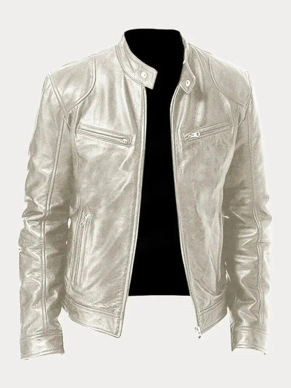 Jones | Chaqueta de cuero casual